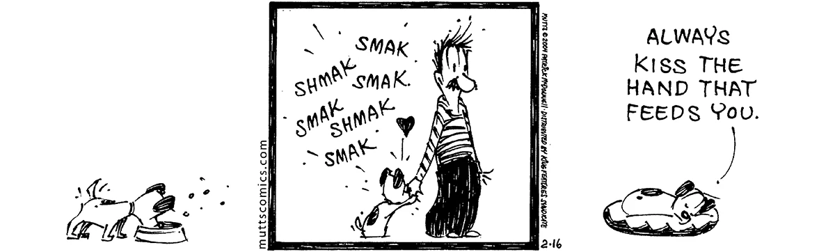 February 16 2004, Daily Comic Strip