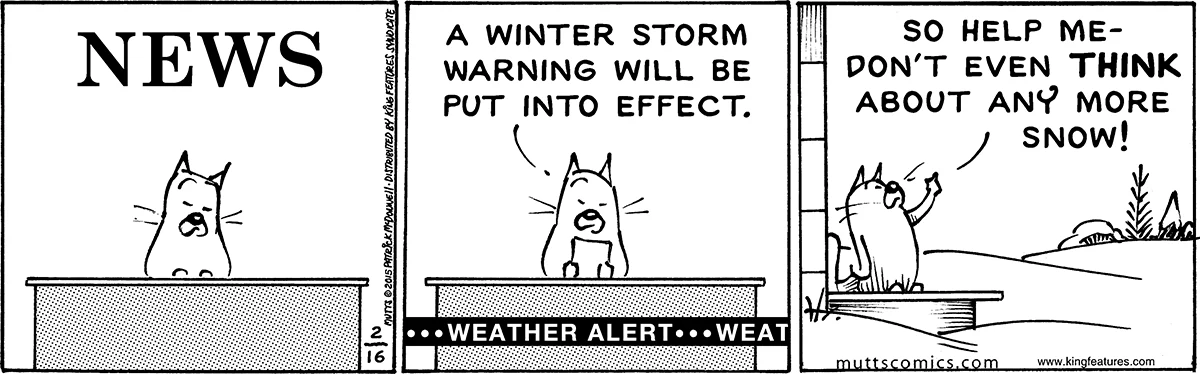 February 16 2015, Daily Comic Strip