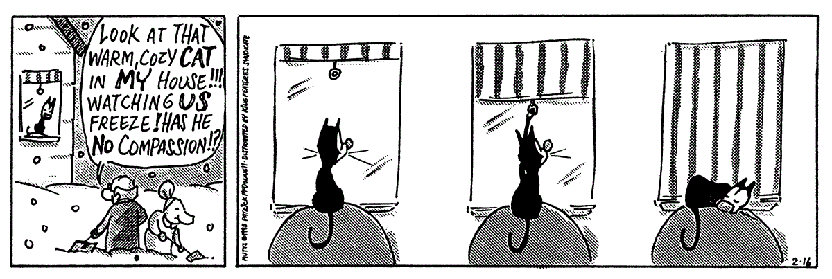 February 16 1995, Daily Comic Strip