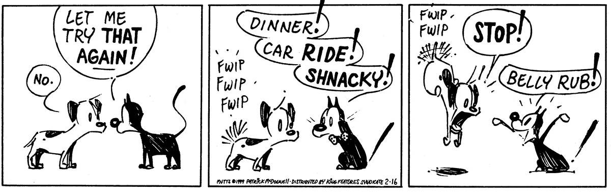 February 16 1999, Daily Comic Strip