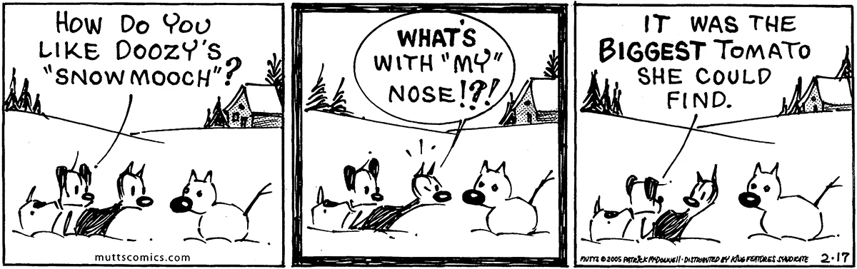 February 17 2005, Daily Comic Strip