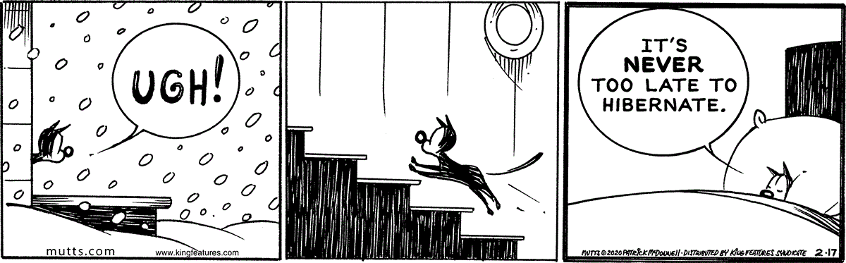 February 17 2020, Daily Comic Strip