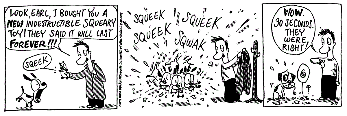 February 17 1995, Daily Comic Strip