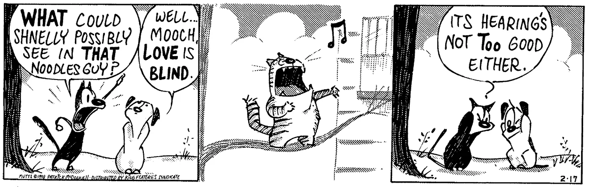 February 17 1998, Daily Comic Strip