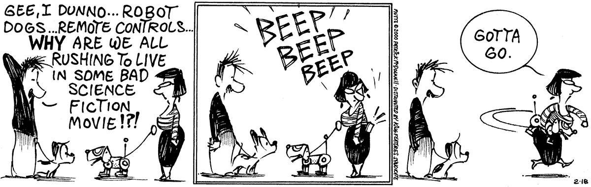 February 18 2000, Daily Comic Strip