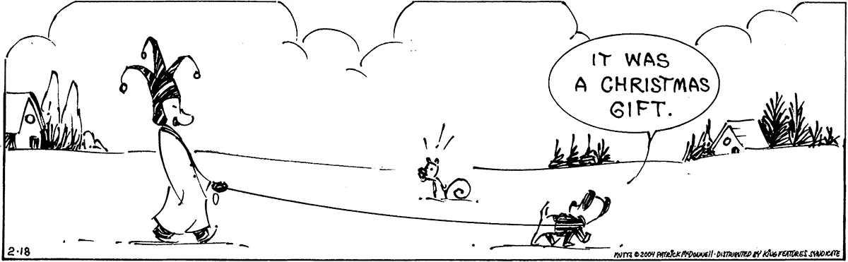 February 18 2004, Daily Comic Strip