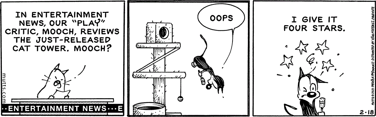 February 18 2021, Daily Comic Strip