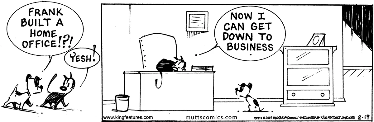 February 19 2007, Daily Comic Strip