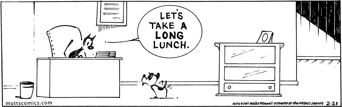 February 21 2007, Daily Comic Strip