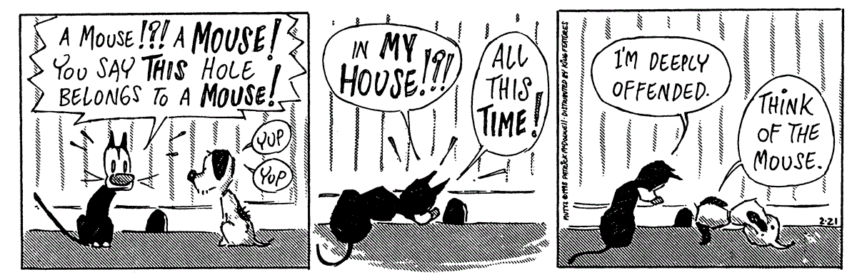 February 21 1995, Daily Comic Strip