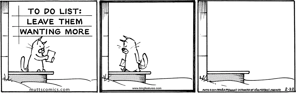 February 22 2014, Sunday Comic Strip