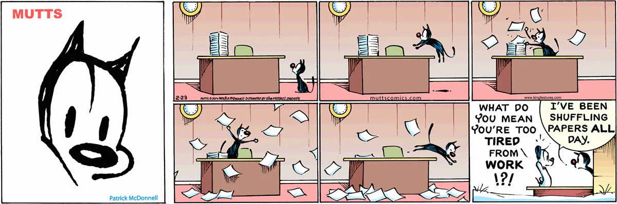 February 23 2014, Sunday Comic Strip