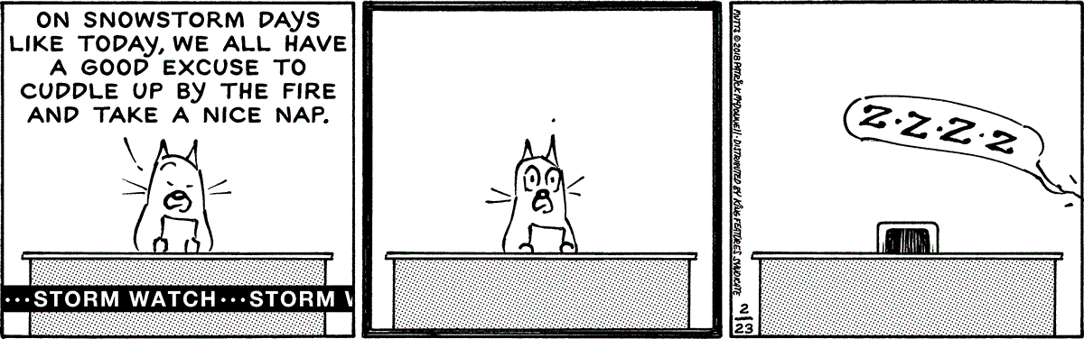 February 23 2018, Daily Comic Strip