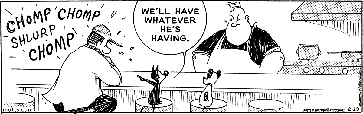February 23 2019, Daily Comic Strip