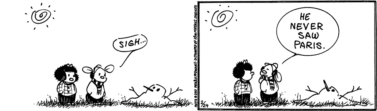 February 24 2001, Daily Comic Strip