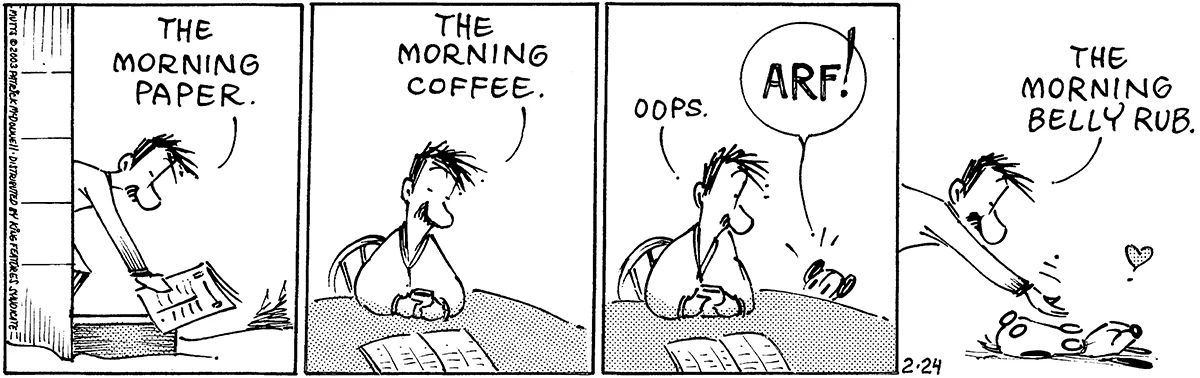 February 24 2003, Daily Comic Strip