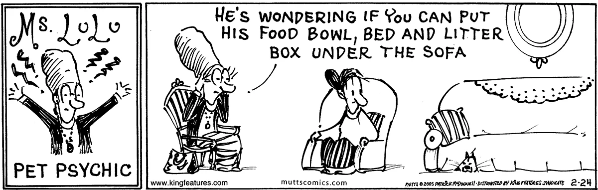February 24 2005, Daily Comic Strip