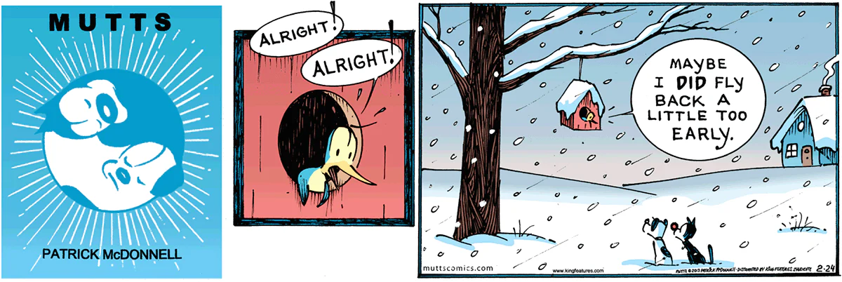 February 24 2013, Sunday Comic Strip