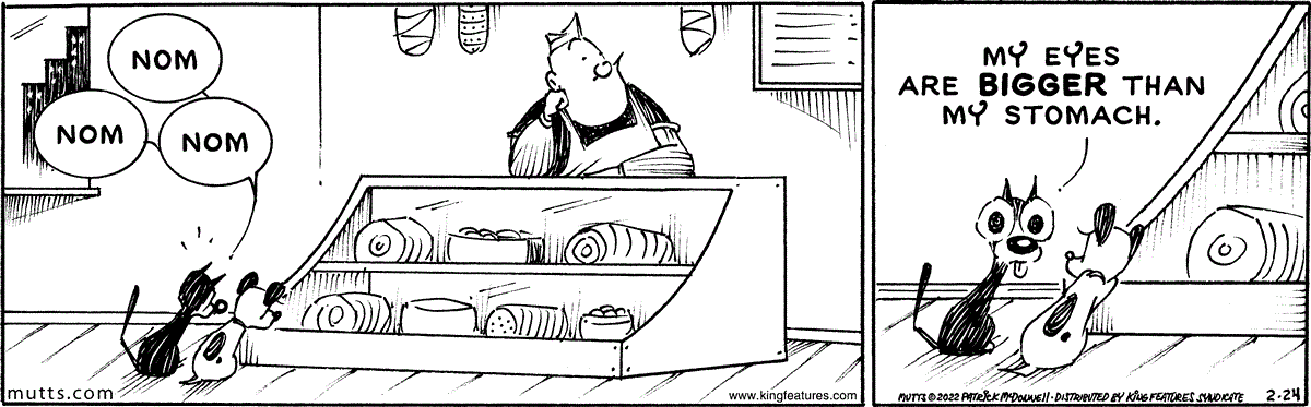 February 24 2022, Daily Comic Strip