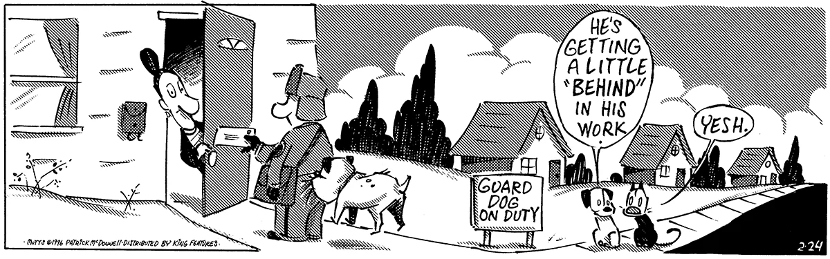 February 24 1996, Daily Comic Strip