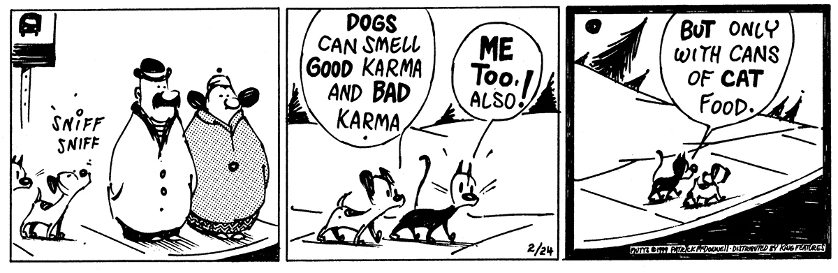 February 24 1999, Daily Comic Strip
