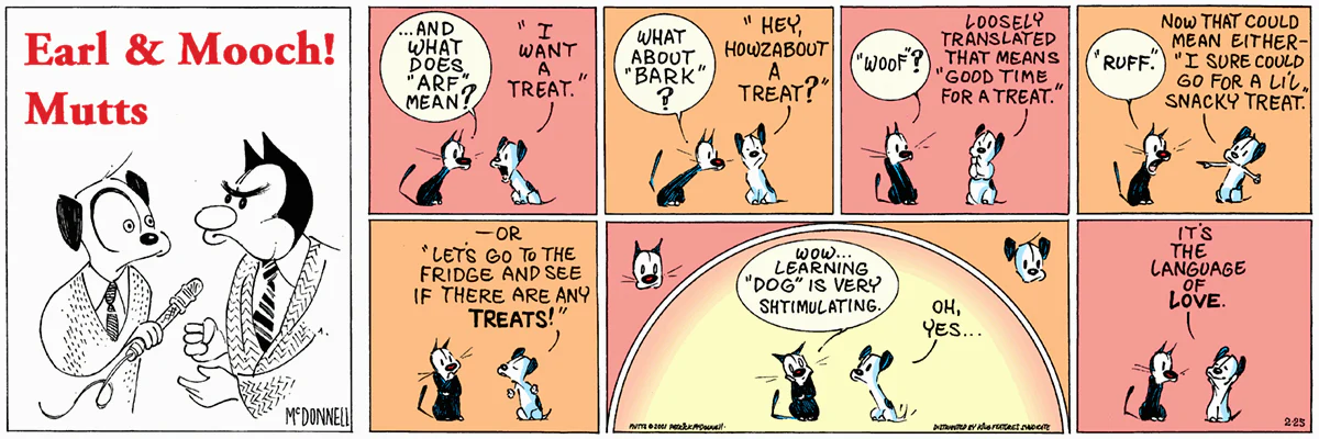 February 25 2001, Sunday Comic Strip