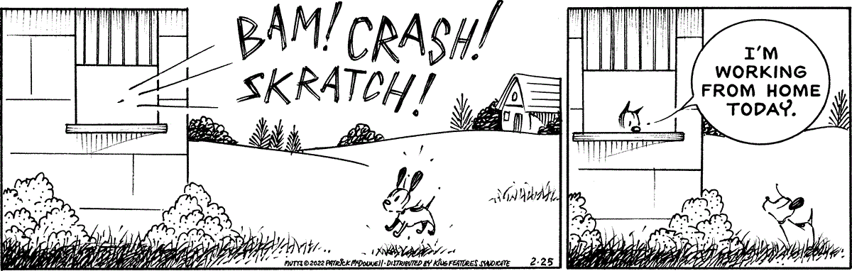 February 25 2022, Daily Comic Strip