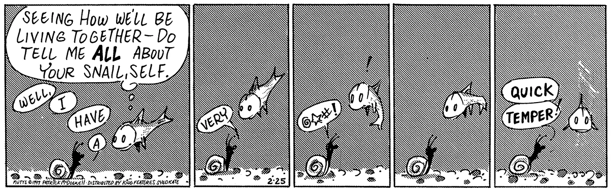 February 25 1997, Daily Comic Strip