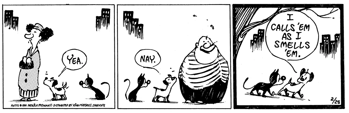February 25 1999, Daily Comic Strip