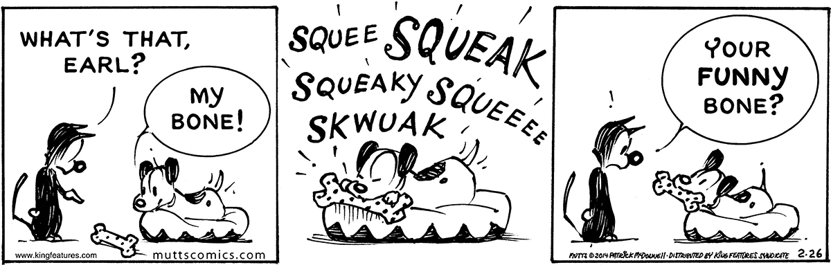 February 26 2014, Daily Comic Strip