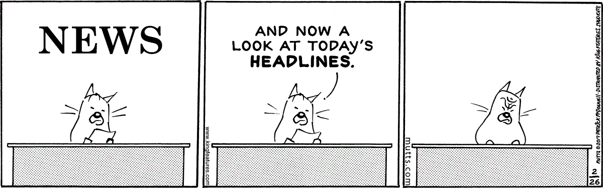 February 26 2019, Daily Comic Strip