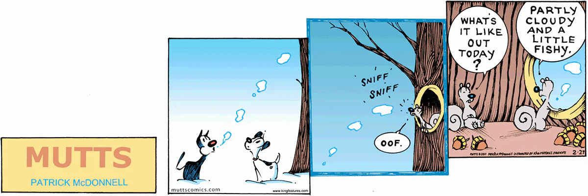 February 27 2011, Sunday Comic Strip