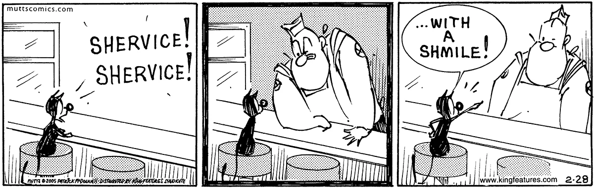 February 28 2005, Daily Comic Strip