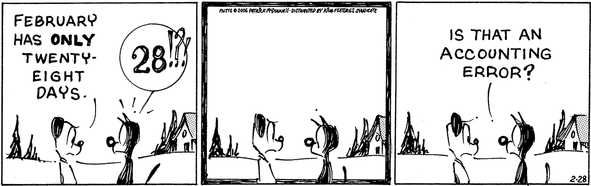 February 28 2006, Daily Comic Strip