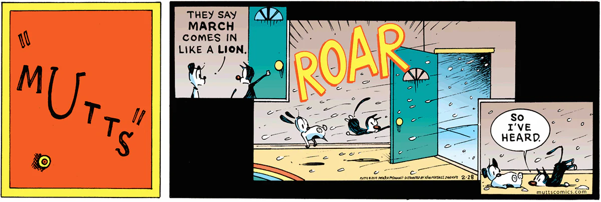 February 28 2010, Sunday Comic Strip