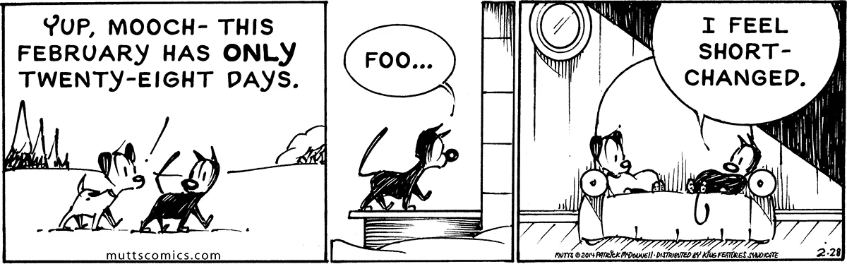 February 28 2014, Daily Comic Strip