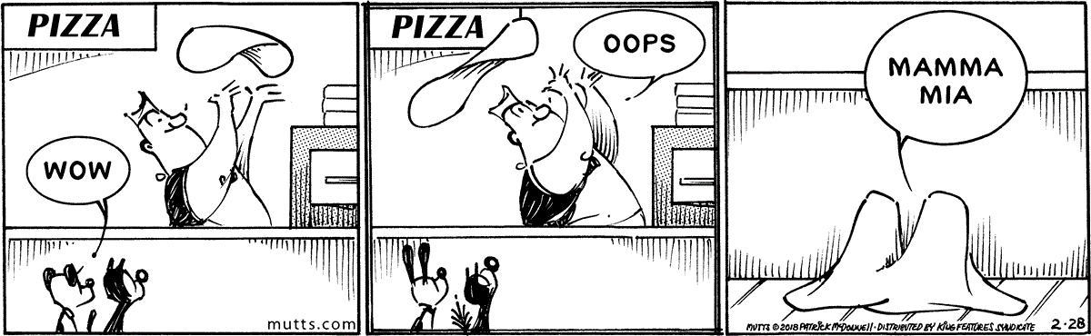 February 28 2018, Daily Comic Strip