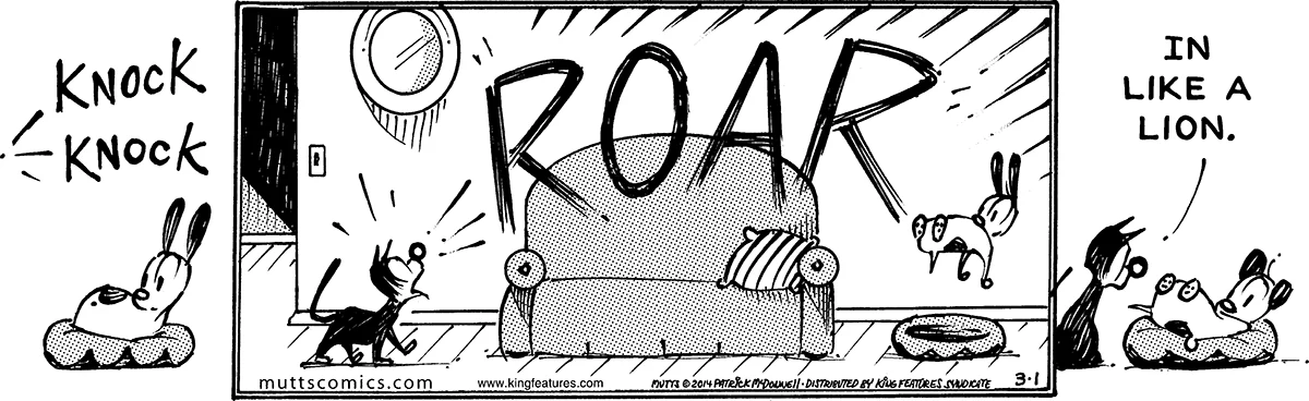 March 1 2014, Daily Comic Strip