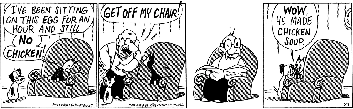 March 1 1996, Daily Comic Strip
