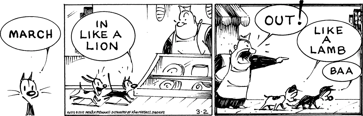 March 2 2012, Daily Comic Strip