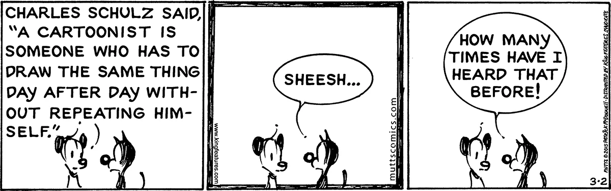 March 2 2015, Daily Comic Strip