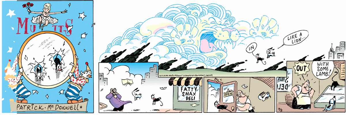 March 2 1997, Sunday Comic Strip