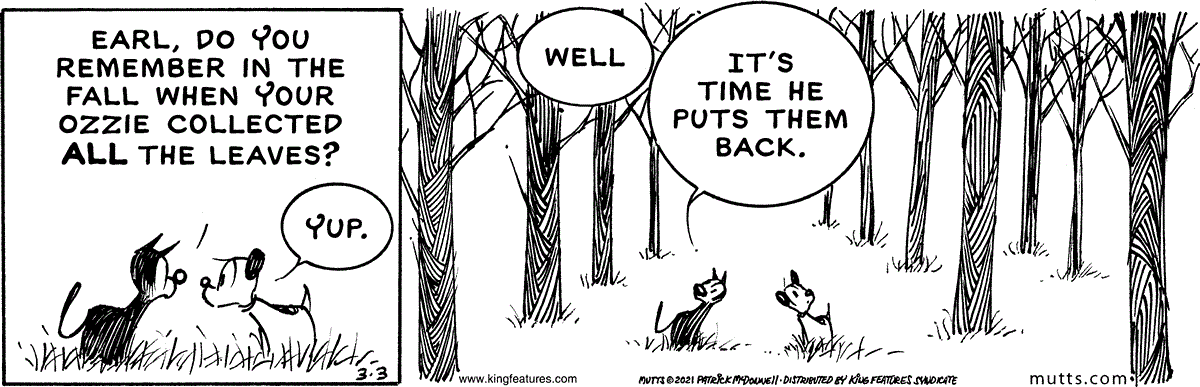 March 3 2021, Daily Comic Strip