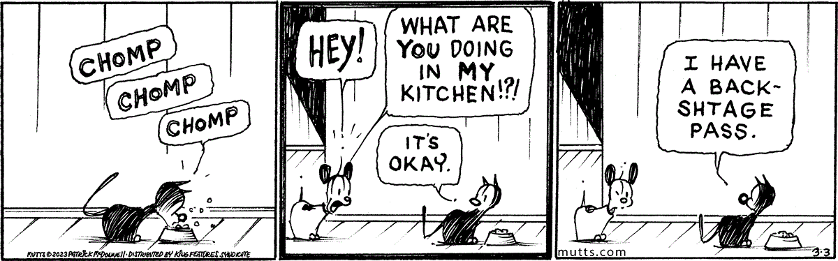 March 3 2023, Daily Comic Strip