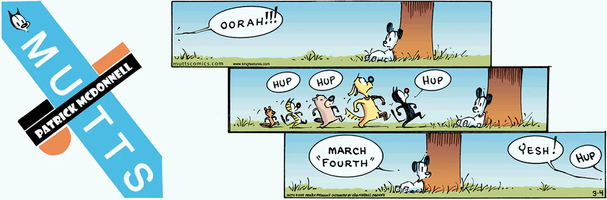 March 4 2012, Sunday Comic Strip