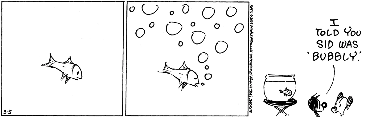 March 5 2002, Daily Comic Strip