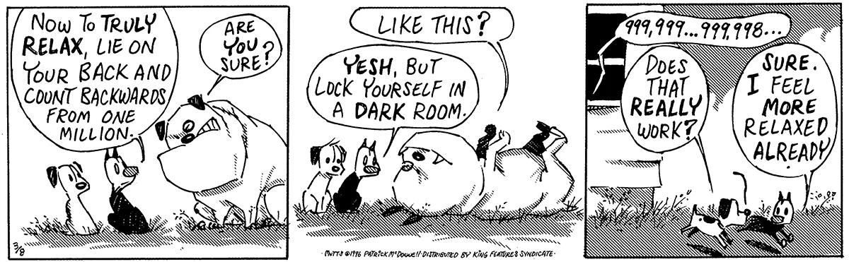 March 8 1996, Daily Comic Strip