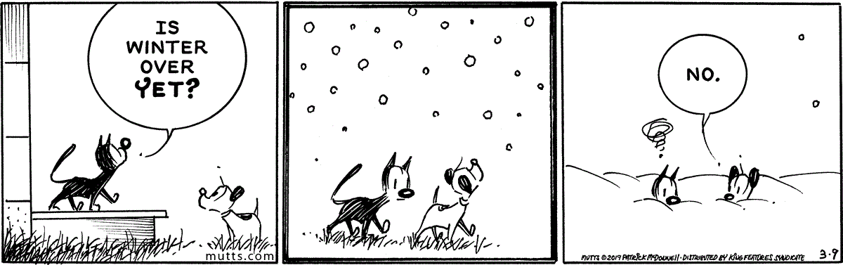 March 9 2019, Daily Comic Strip