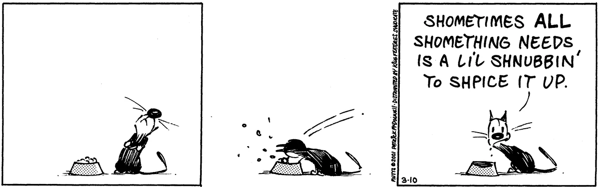 March 10 2001, Daily Comic Strip