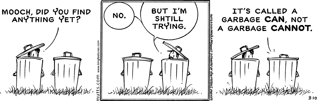 March 10 2020, Daily Comic Strip